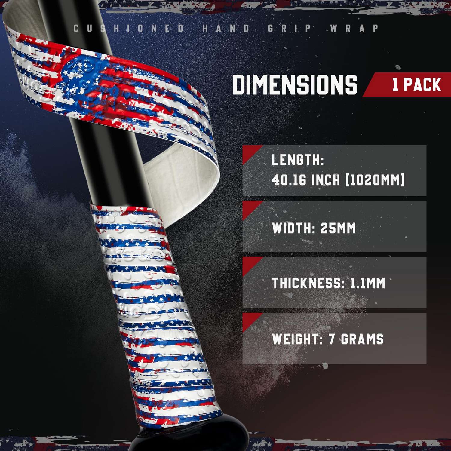 gonex-baseball-bat-grip-tape-40-1-non-slip-grip-with-american-flag-design image 3