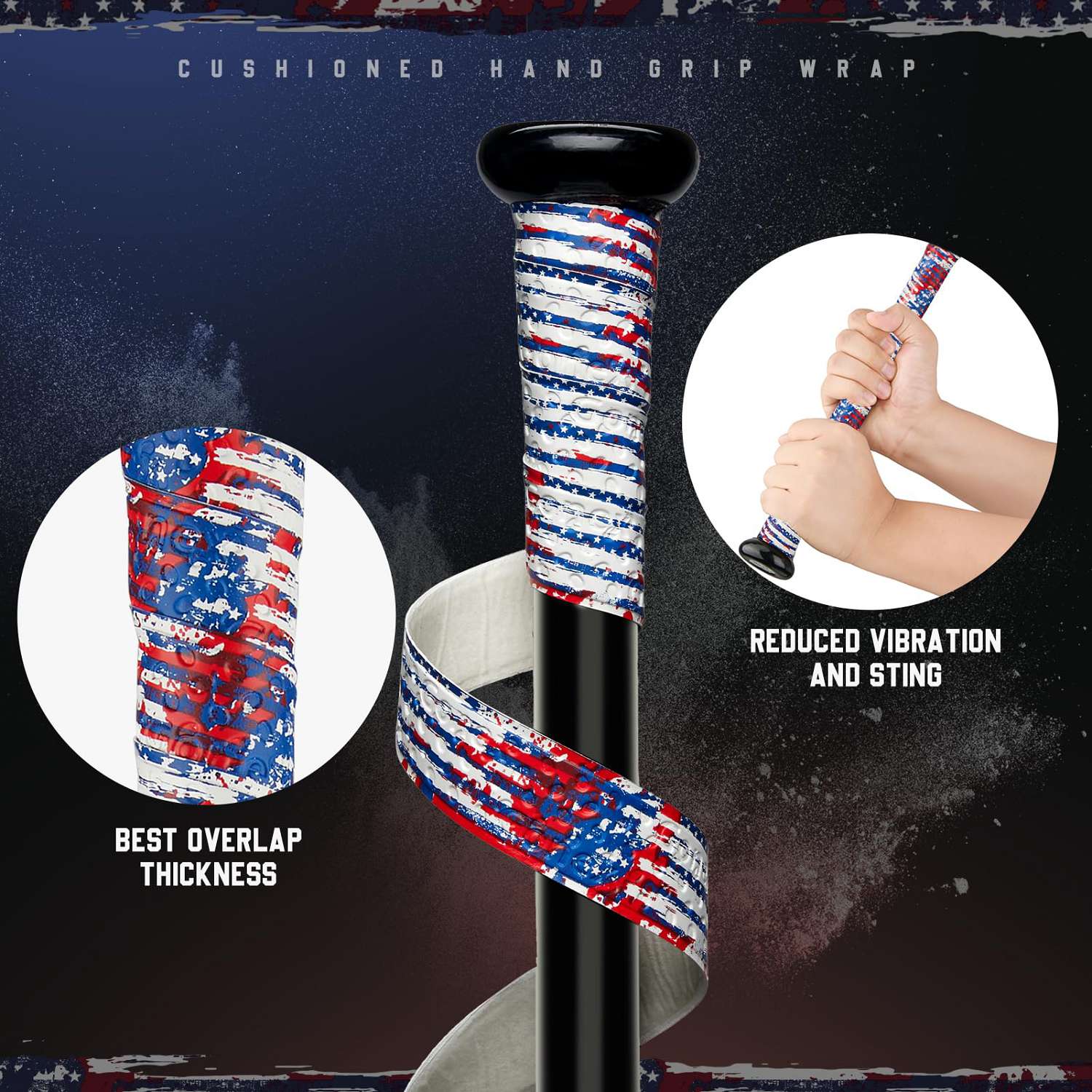 gonex-baseball-bat-grip-tape-40-1-non-slip-grip-with-american-flag-design image 4