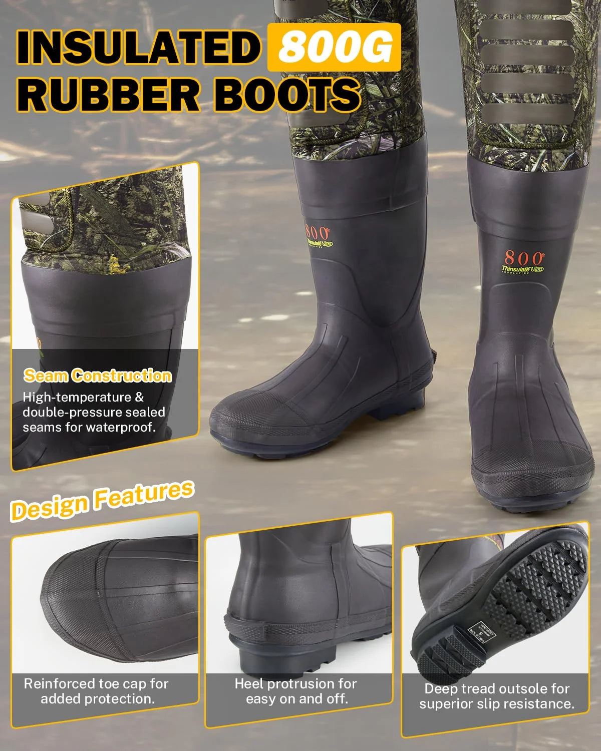 gonex-hunting-waders-with-insulated-rubber-boots-4-5mm-neoprene-chest-waders-for image 4
