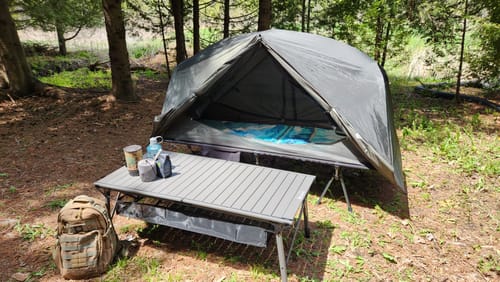 Great alternative to a tent