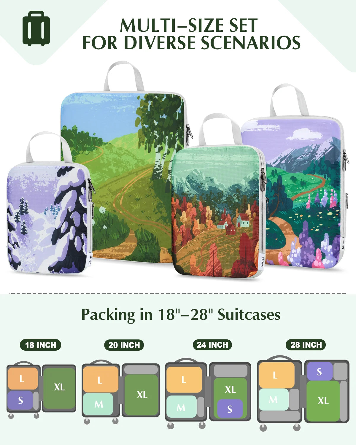 gonex-oil-painting-compression-packing-cubes-4-piece-set-space-saving-travel-org image 2