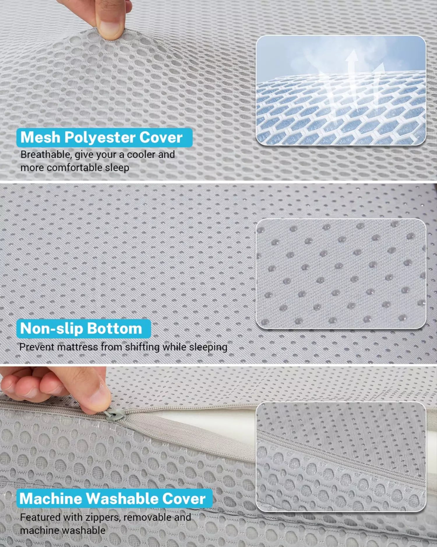 gonex-foldable-foam-mattress-for-tesla-model-y-3-76x43-inches image 5
