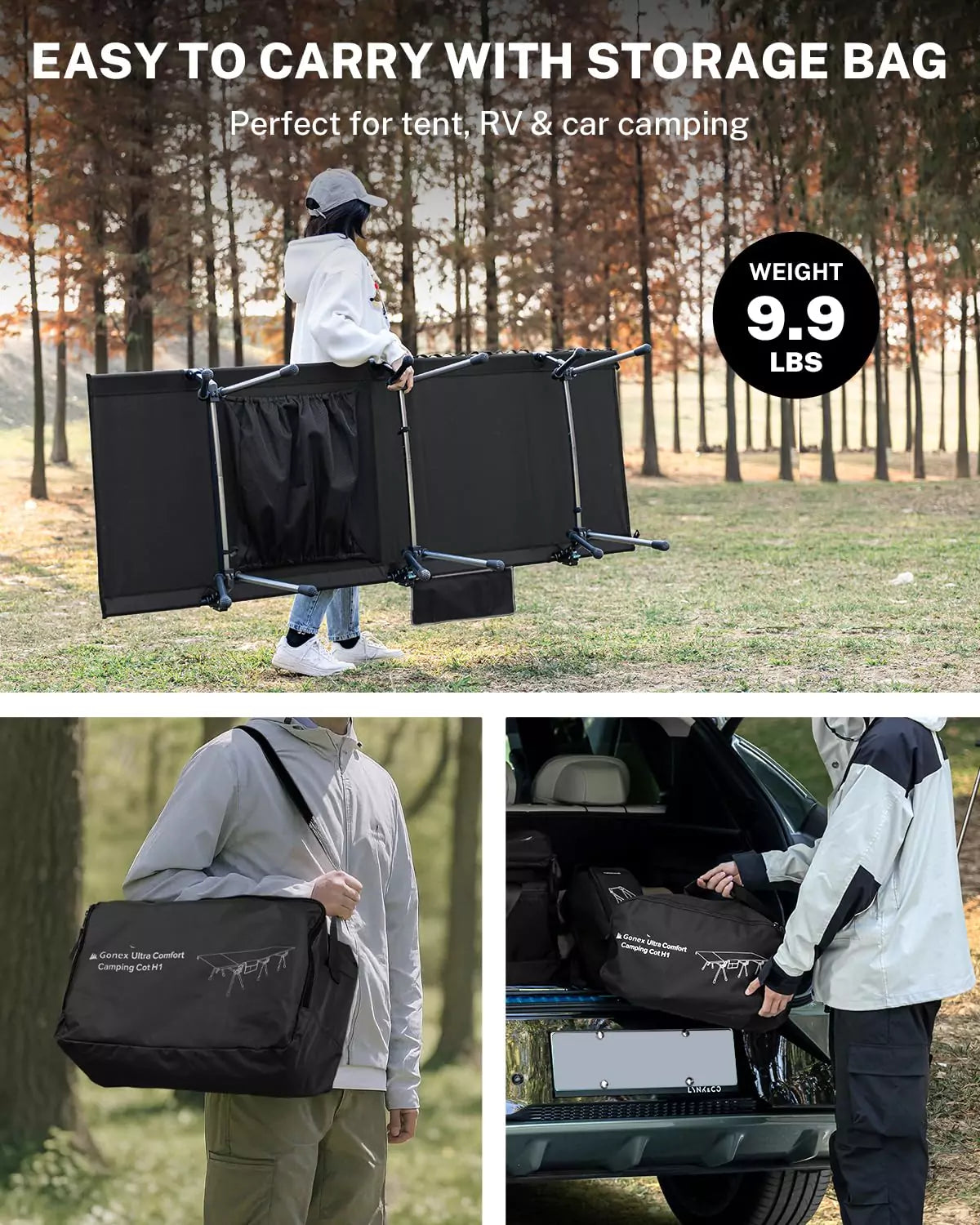 gonex-31-5-extra-wide-portable-camping-cot-with-leg-extenders-and-pillow-pocket image 7