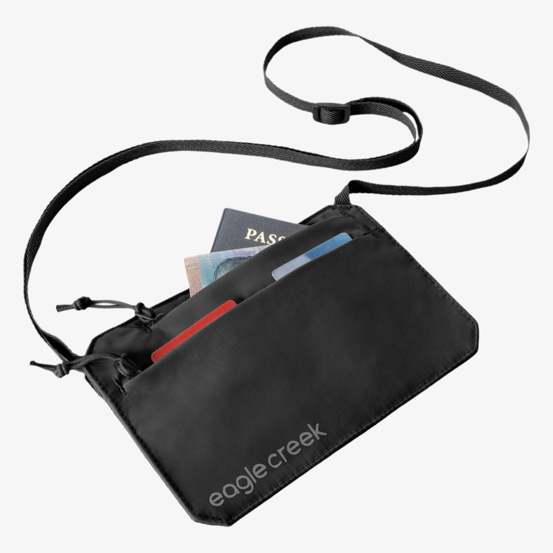 eagle-creek-undercover-rfid-neck-wallet-discreet-travel-security-for-passport-ca image 7