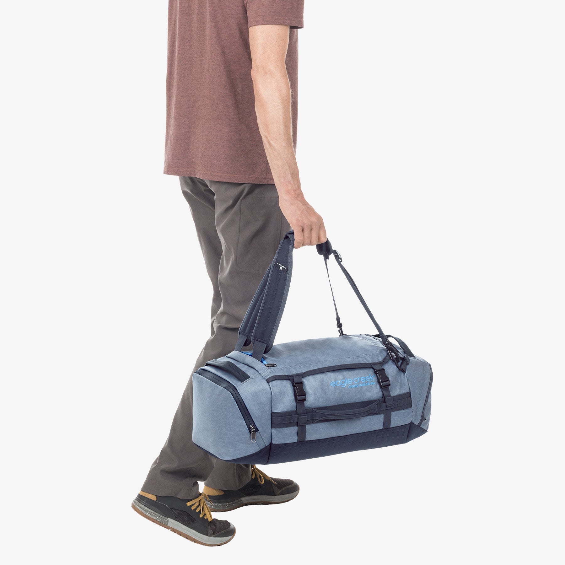 eagle-creek-cargo-hauler-40l-duffel-bag-discontinued-carry-on-size-tuckaway-back image 6