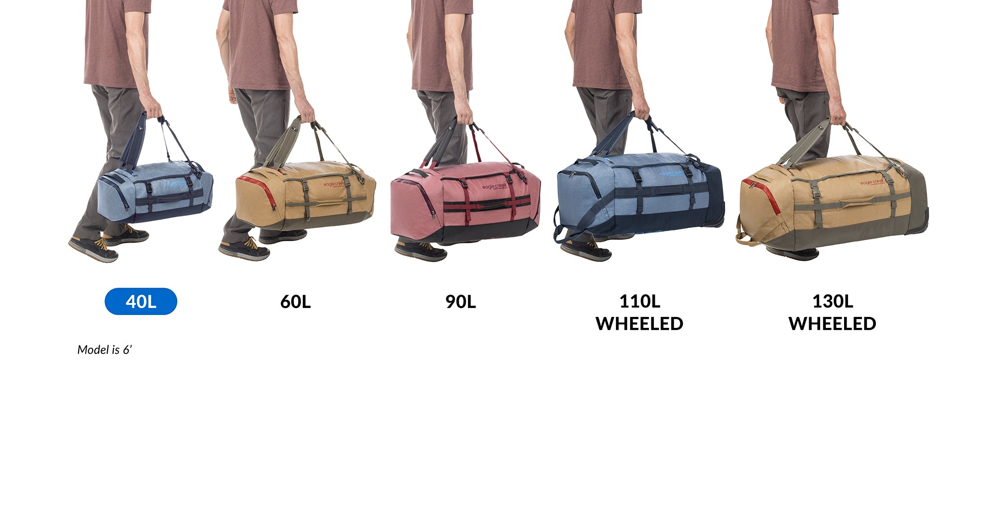 eagle-creek-cargo-hauler-40l-duffel-bag-discontinued-carry-on-size-tuckaway-back image 8