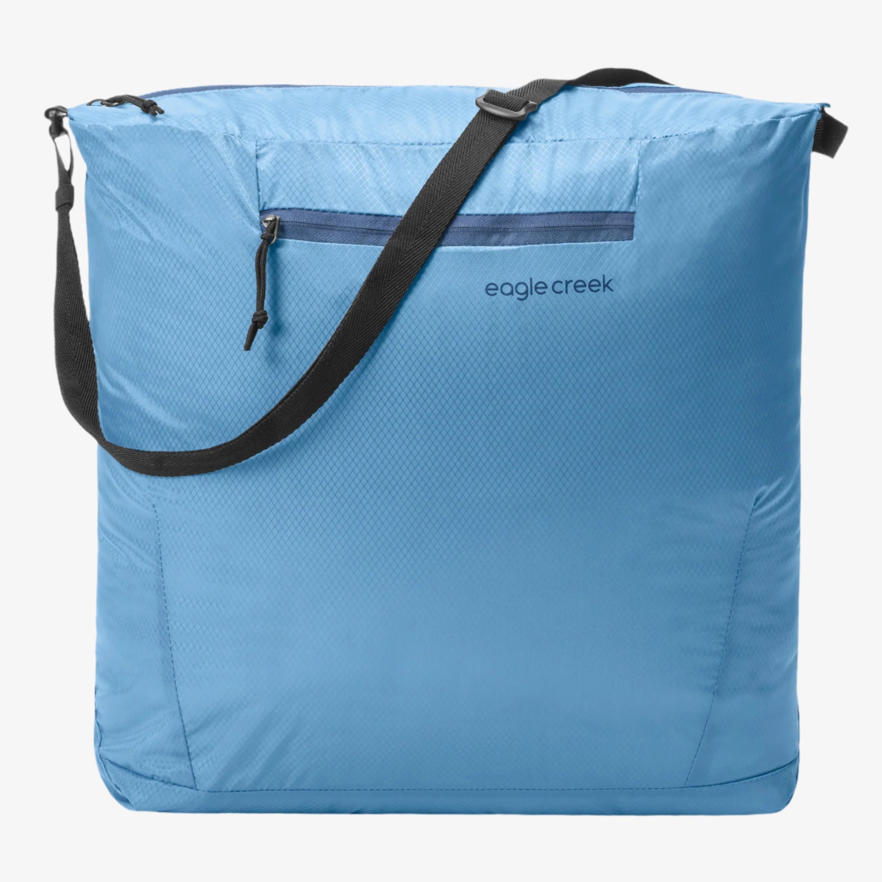 eagle-creek-packable-tote-bag-ultralight-folds-to-palm-size-ocean-recycled-nylon image 3