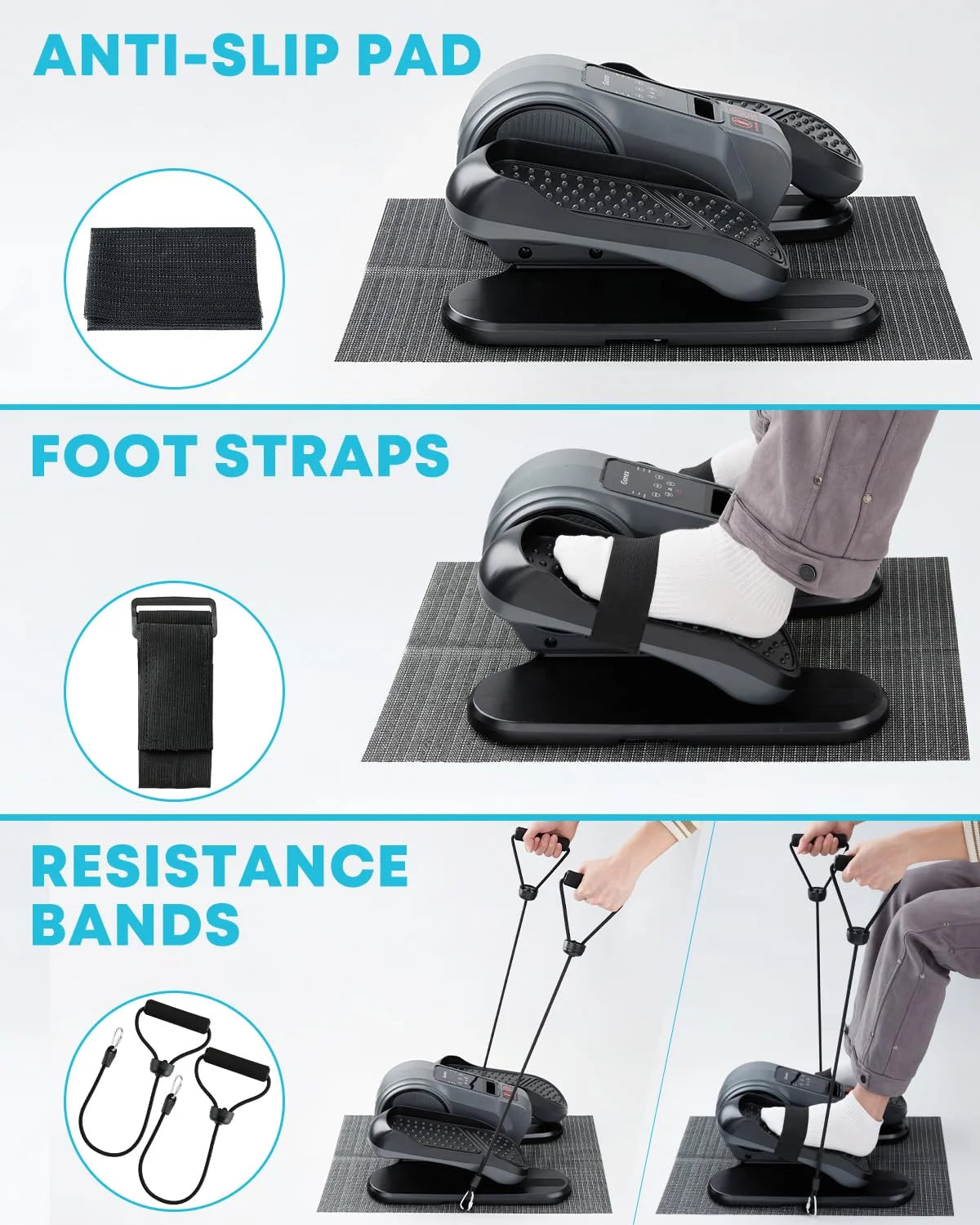 gonex-under-desk-elliptical-machine-with-16-speeds image 3