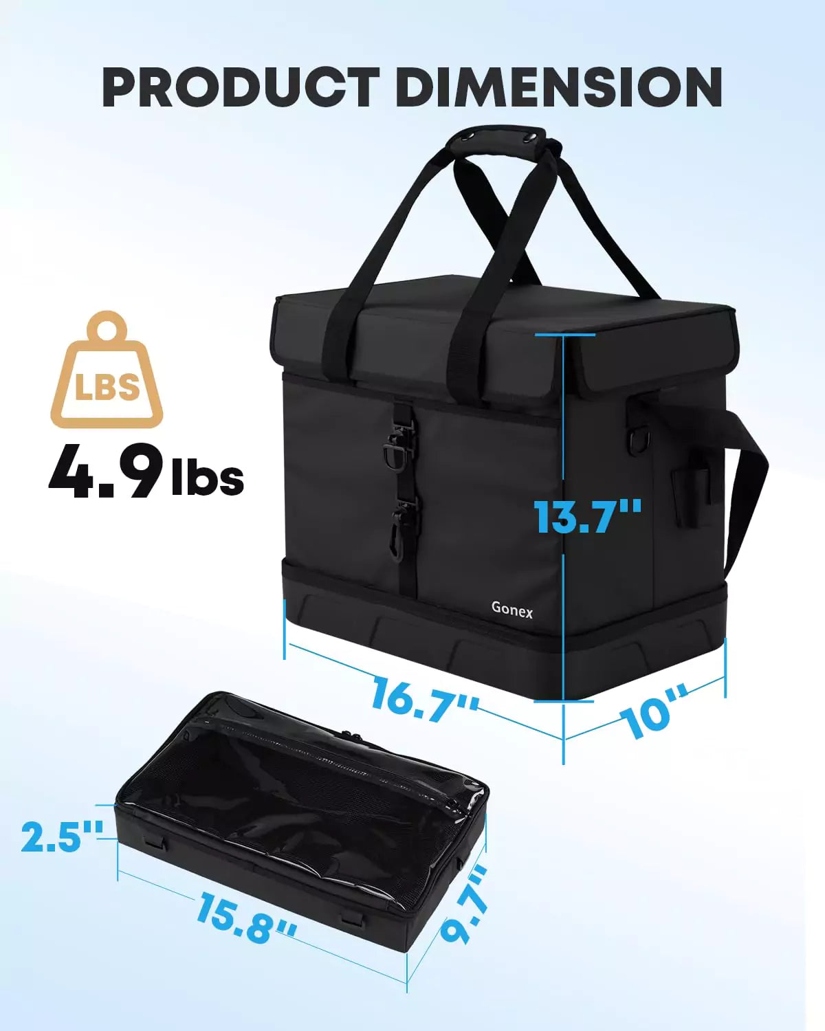 gonex-waterproof-fishing-tackle-bag-for-freshwater-saltwater image 7
