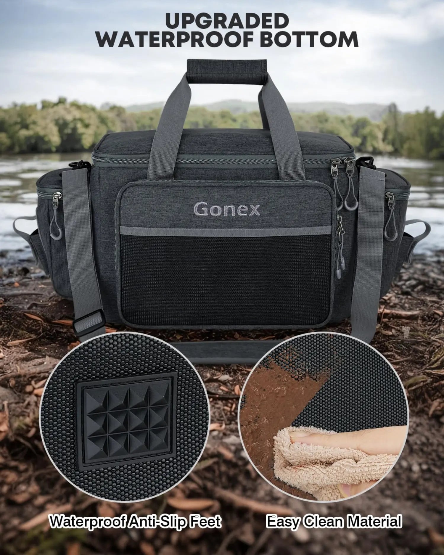 gonex-fishing-tackle-bag-with-large-front-pocket-8-compartment image 5