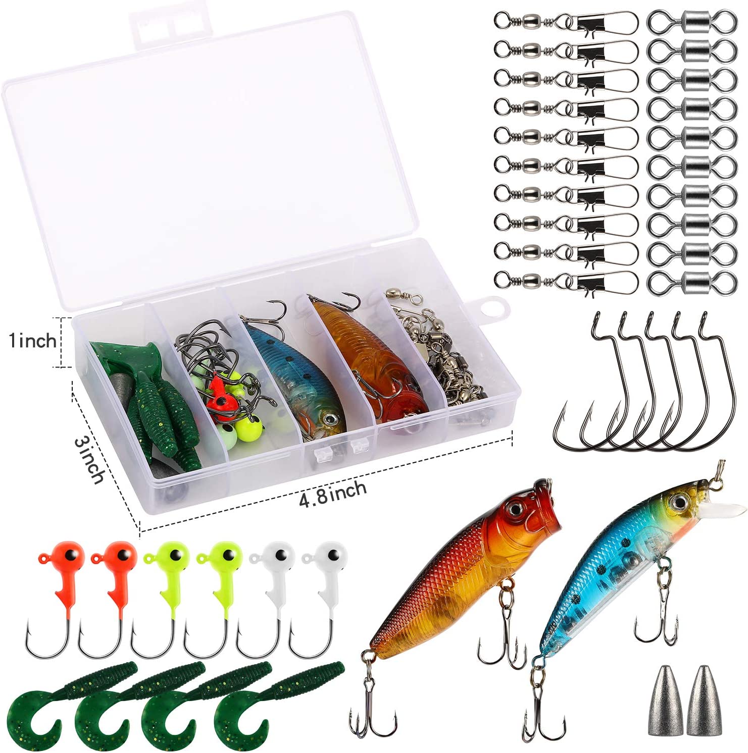 gonex-telescopic-fishing-rod-and-reel-combo-with-24t-carbon-fiber image 5