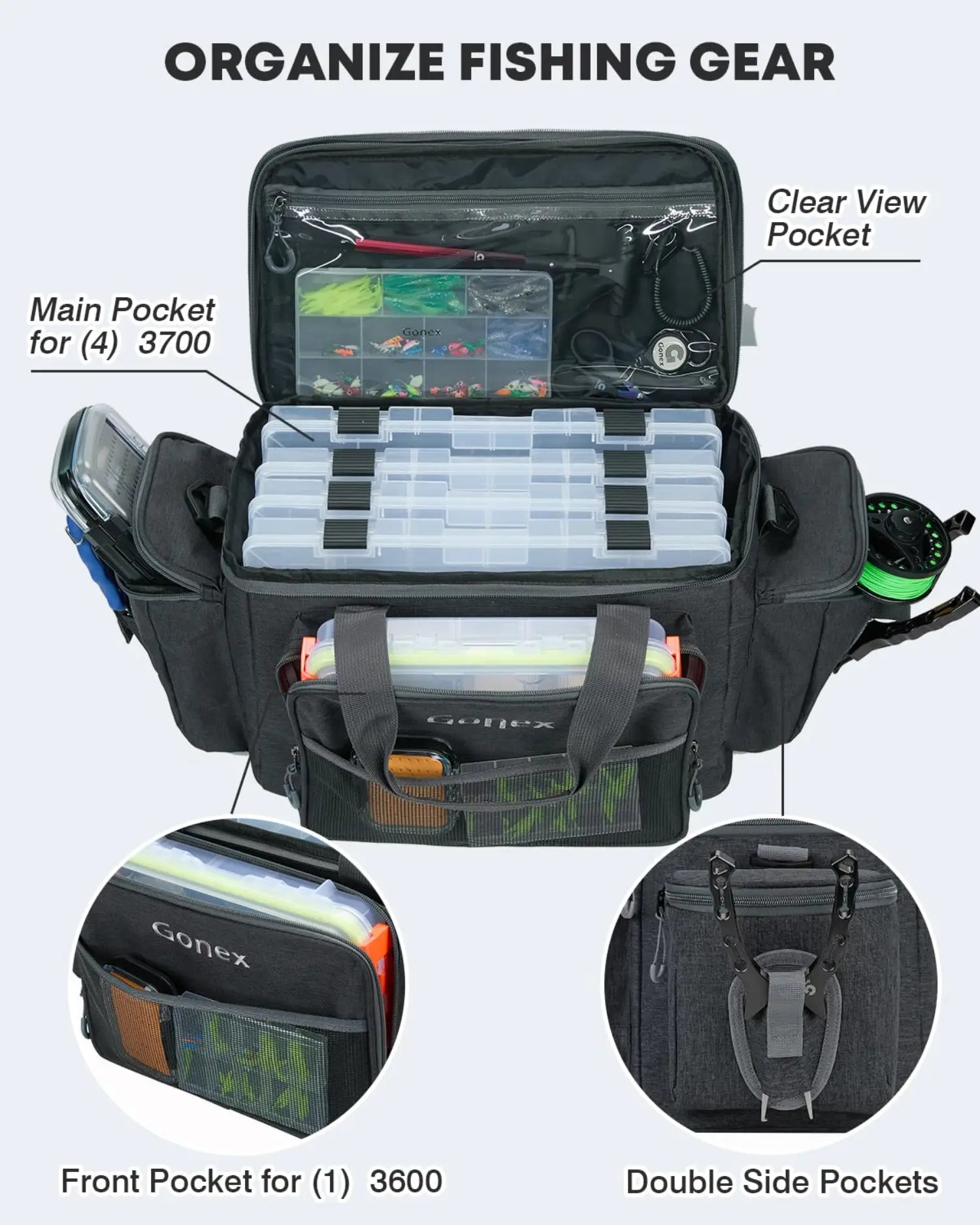 gonex-fishing-tackle-bag-with-large-front-pocket-8-compartment image 4