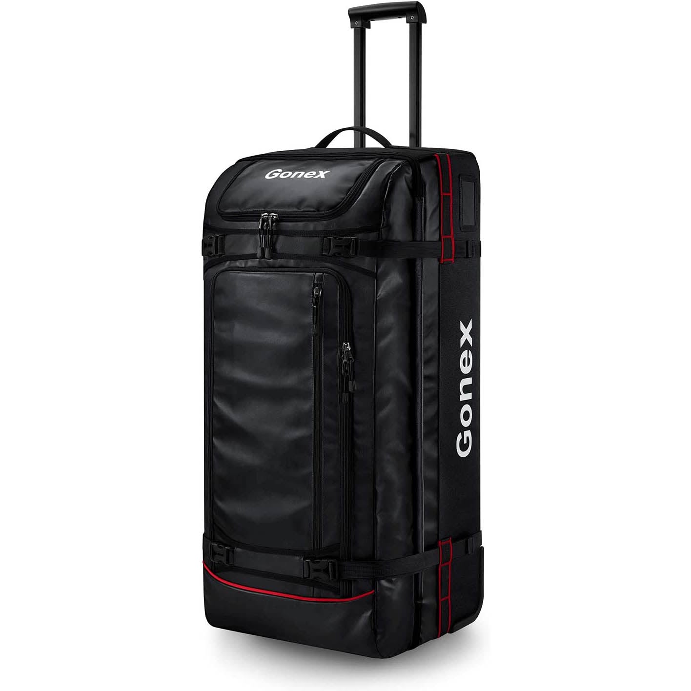 gonex-33-inch-rolling-duffle-bag-with-wheels-waterproof-1200d-pvc-10-day-capacit image 8