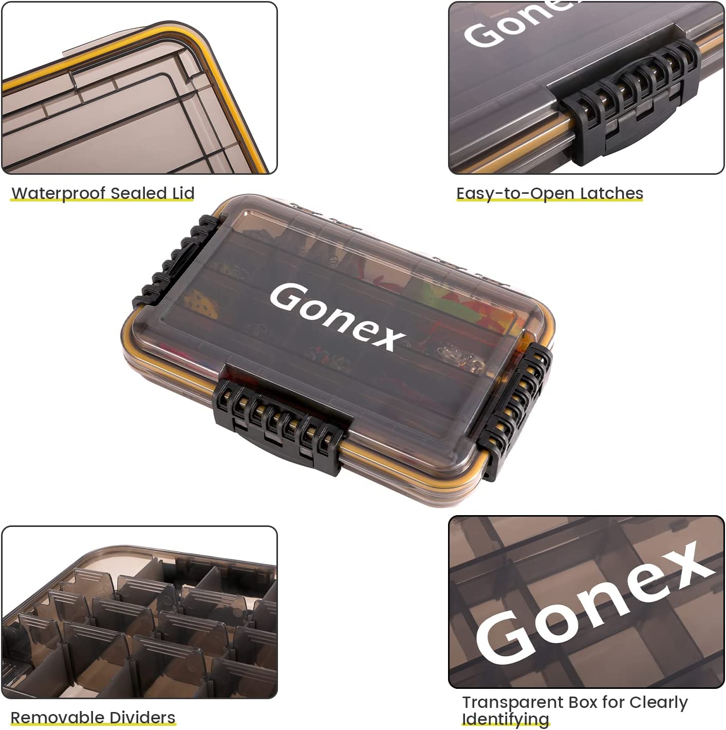 gonex-waterproof-tackle-box-3600 image 3