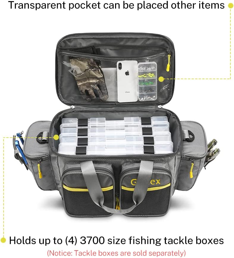gonex-fishing-tackle-bag-with-two-front-pockets image 4