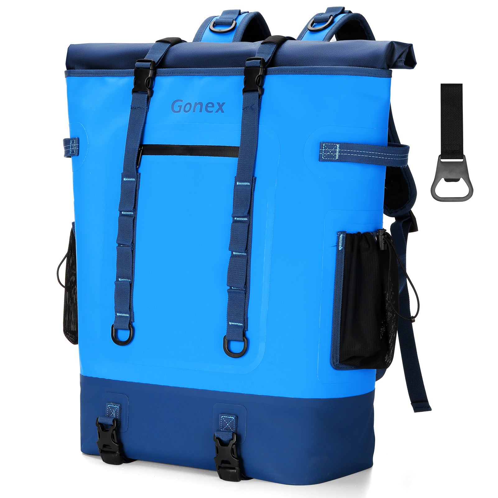 gonex-40-can-insulated-cooler-backpack-waterproof-soft-cooler-with-28-lbs-ice-ca image 1