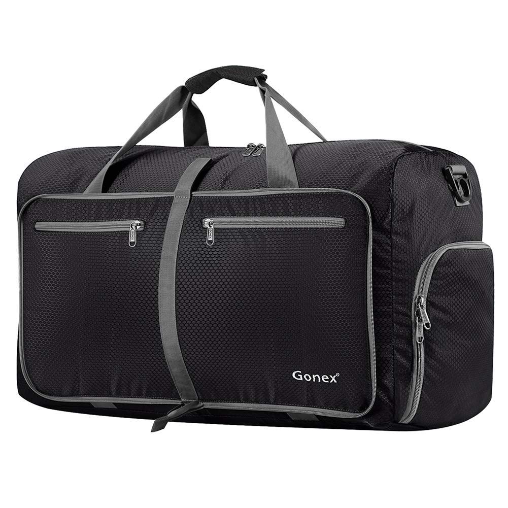 gonex-80l-large-foldable-duffle-bag-water-resistant-lightweight-1-41-lbs-packabl image 2