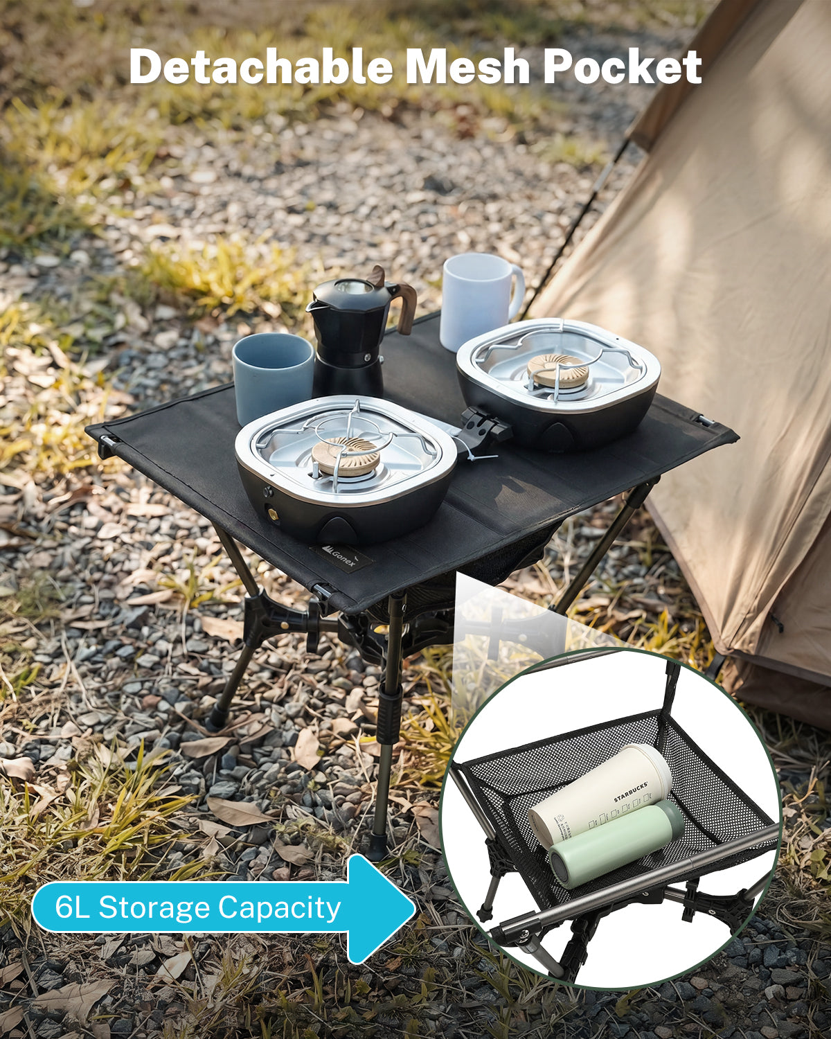gonex-folding-camping-table-with-oxford-fabric-top image 7