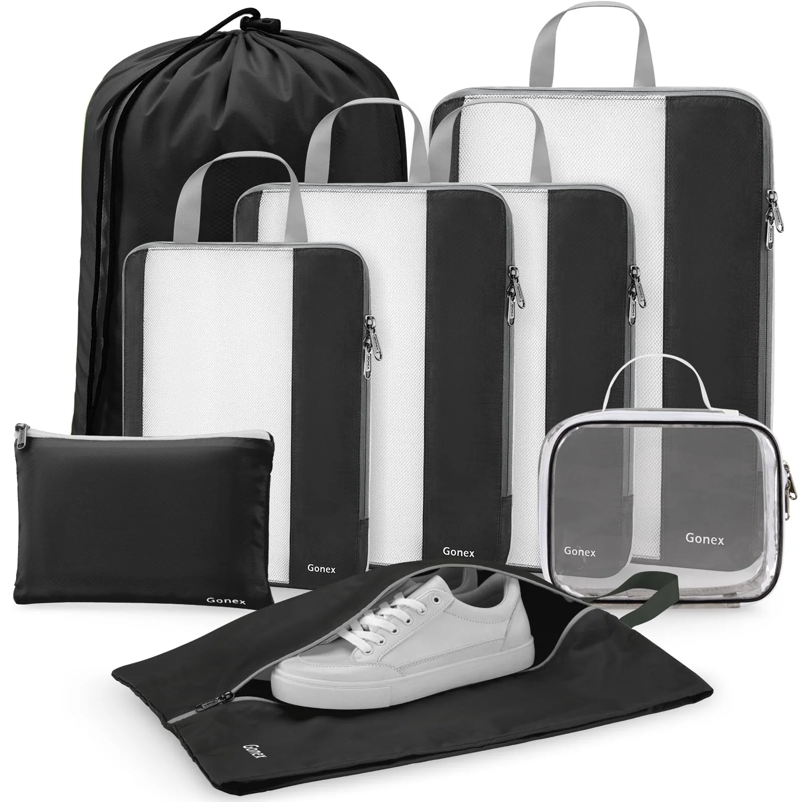 gonex-compression-packing-cubes-8-pcs image 1