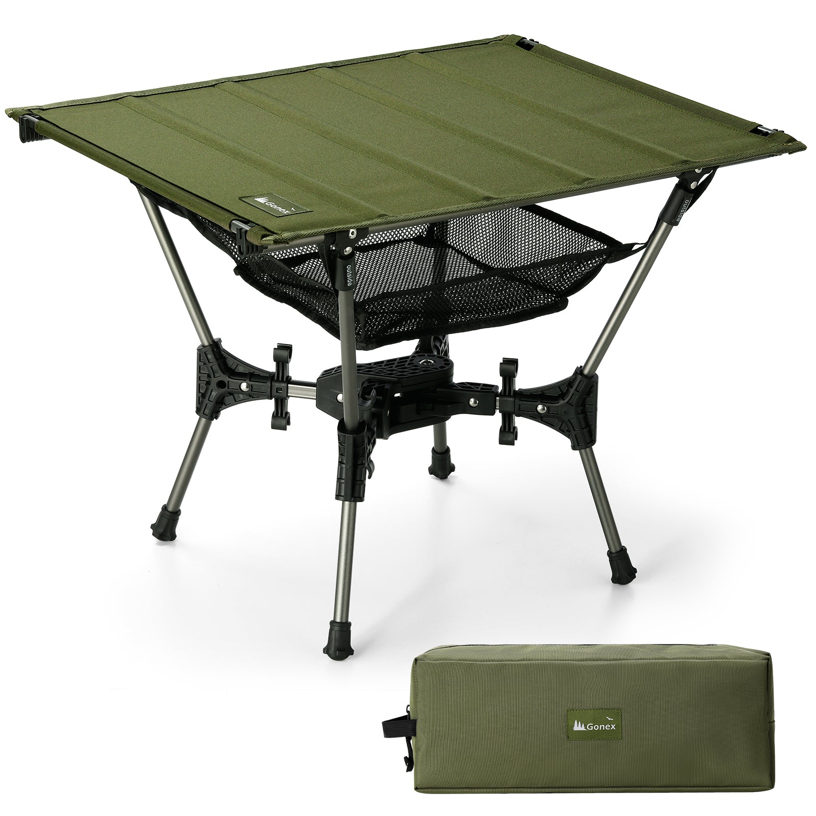 gonex-folding-camping-table-with-oxford-fabric-top image 2