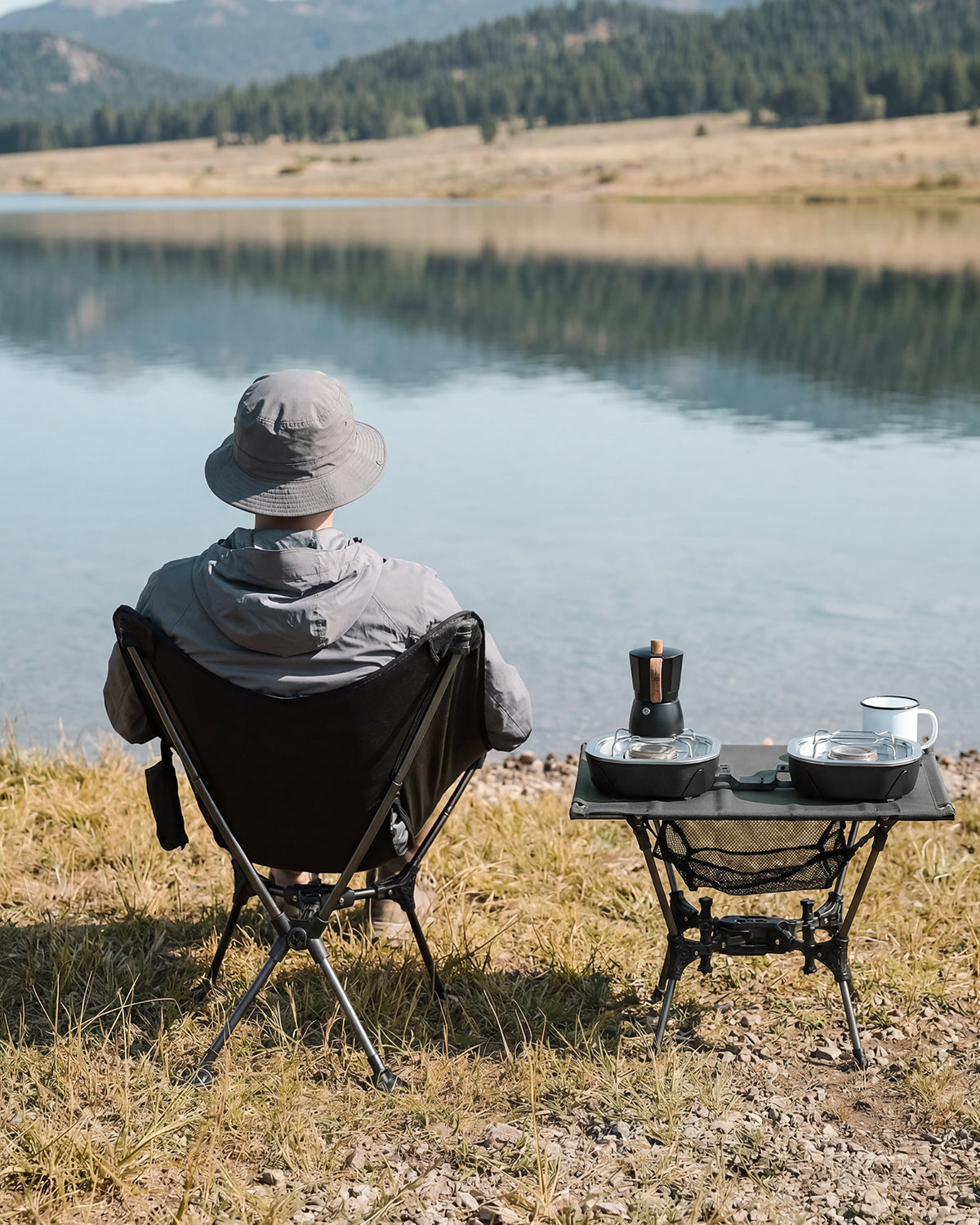 gonex-folding-camping-table-with-oxford-fabric-top image 3