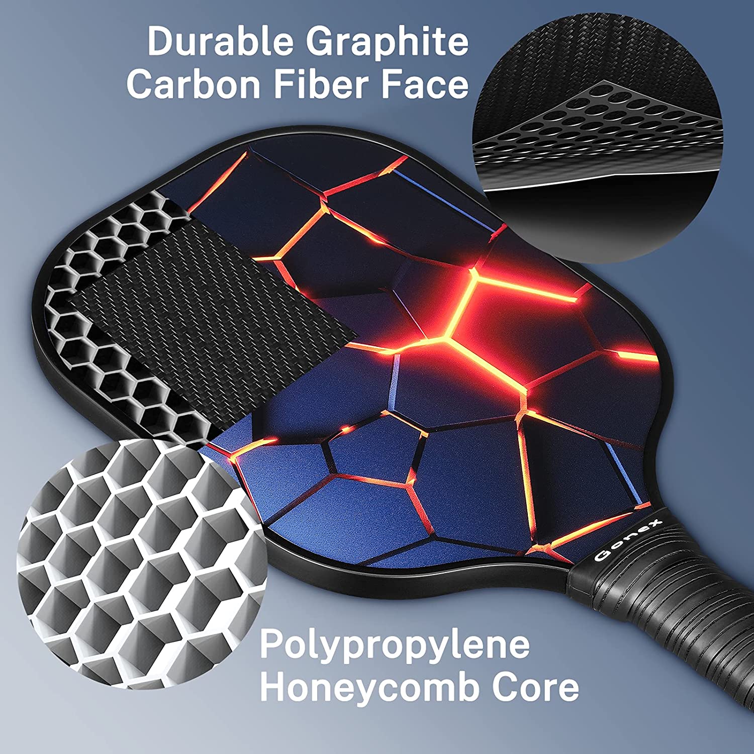 gonex-pickleball-paddles-set-of-4 image 4