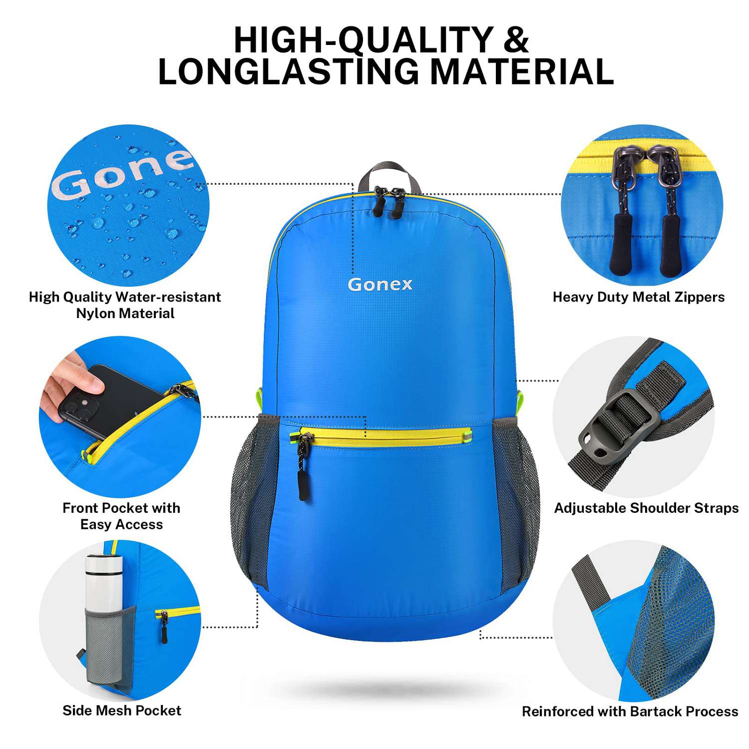 gonex-20l-lightweight-packable-hiking-backpack-daypack image 3