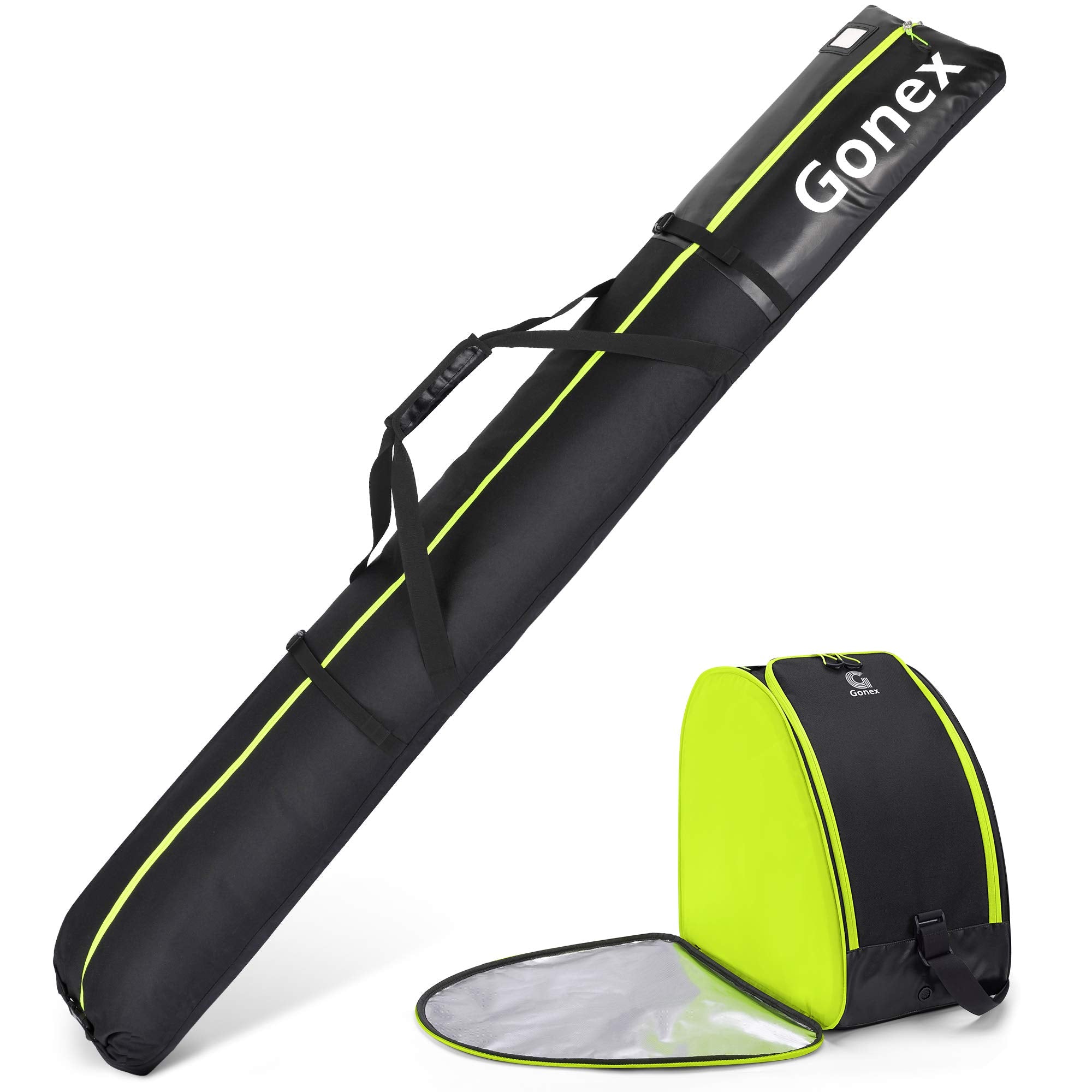 gonex-padded-ski-bag-and-boot-bag-combo image 1