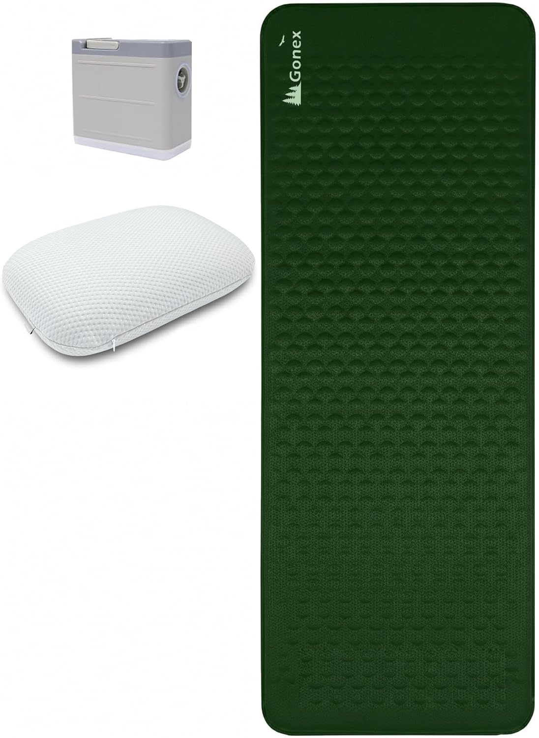 gonex-4-inch-self-inflating-sleeping-pad-with-electric-pump image 2