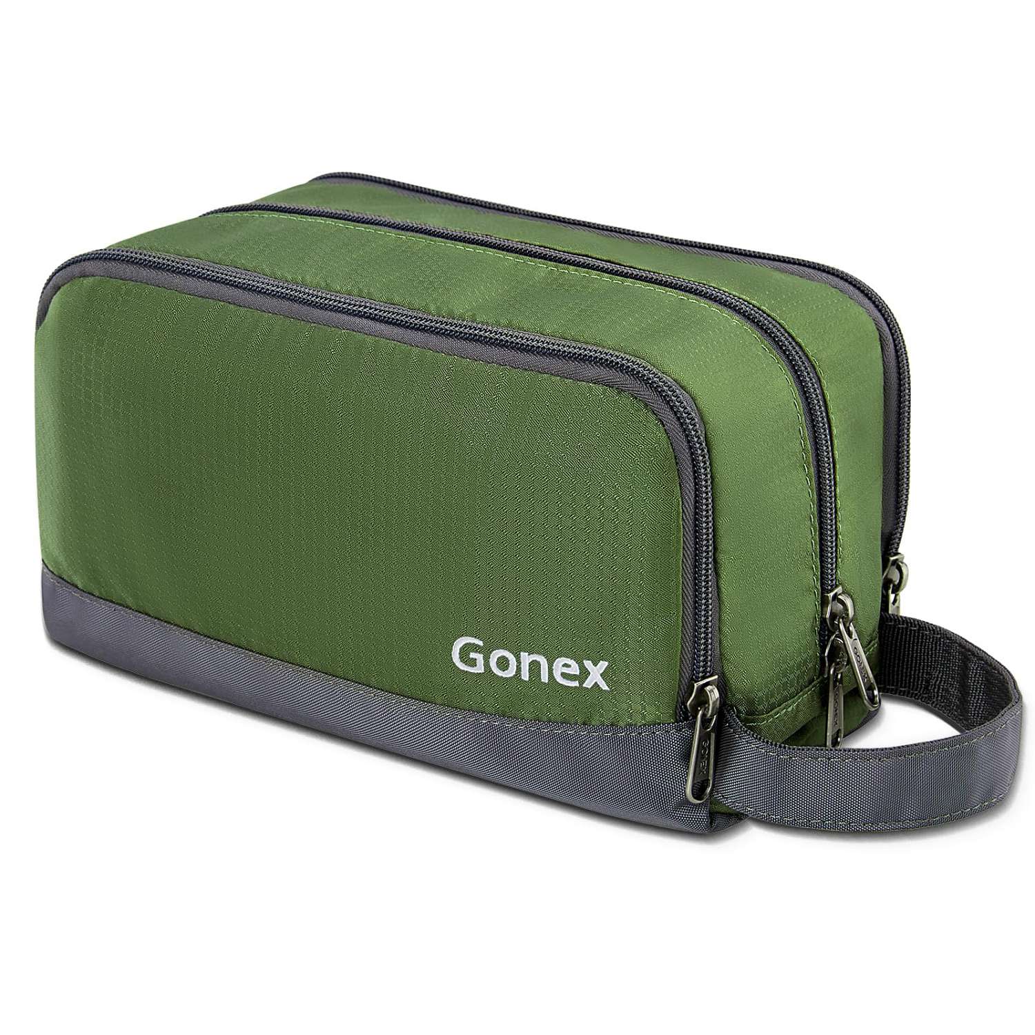 gonex-travel-toiletry-bag-water-resistant-hanging-organizer-with-tsa-friendly-de image 1