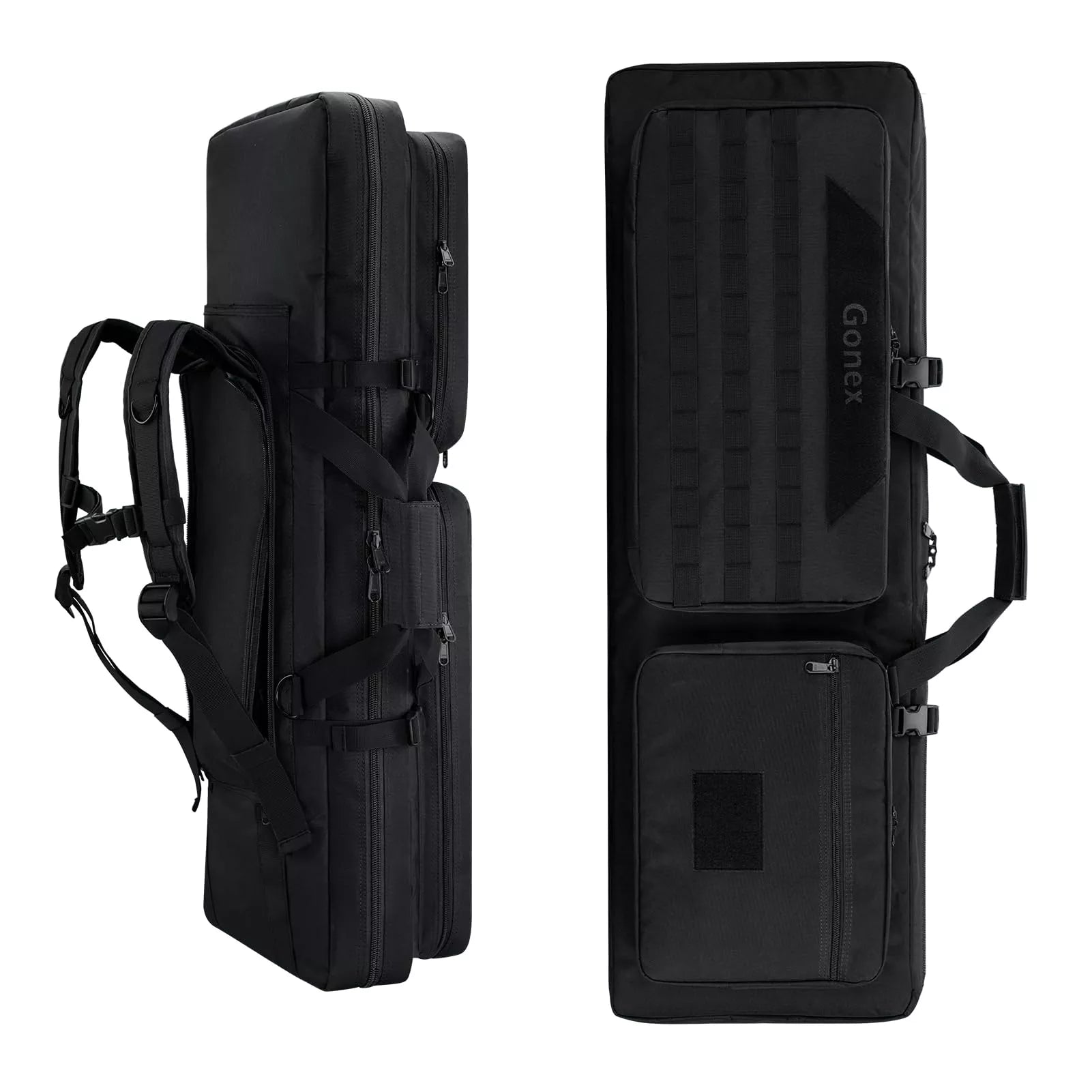 gonex-36-double-tactical-rifle-case-padded-rifle-bag-for-two-scoped-rifles image 2
