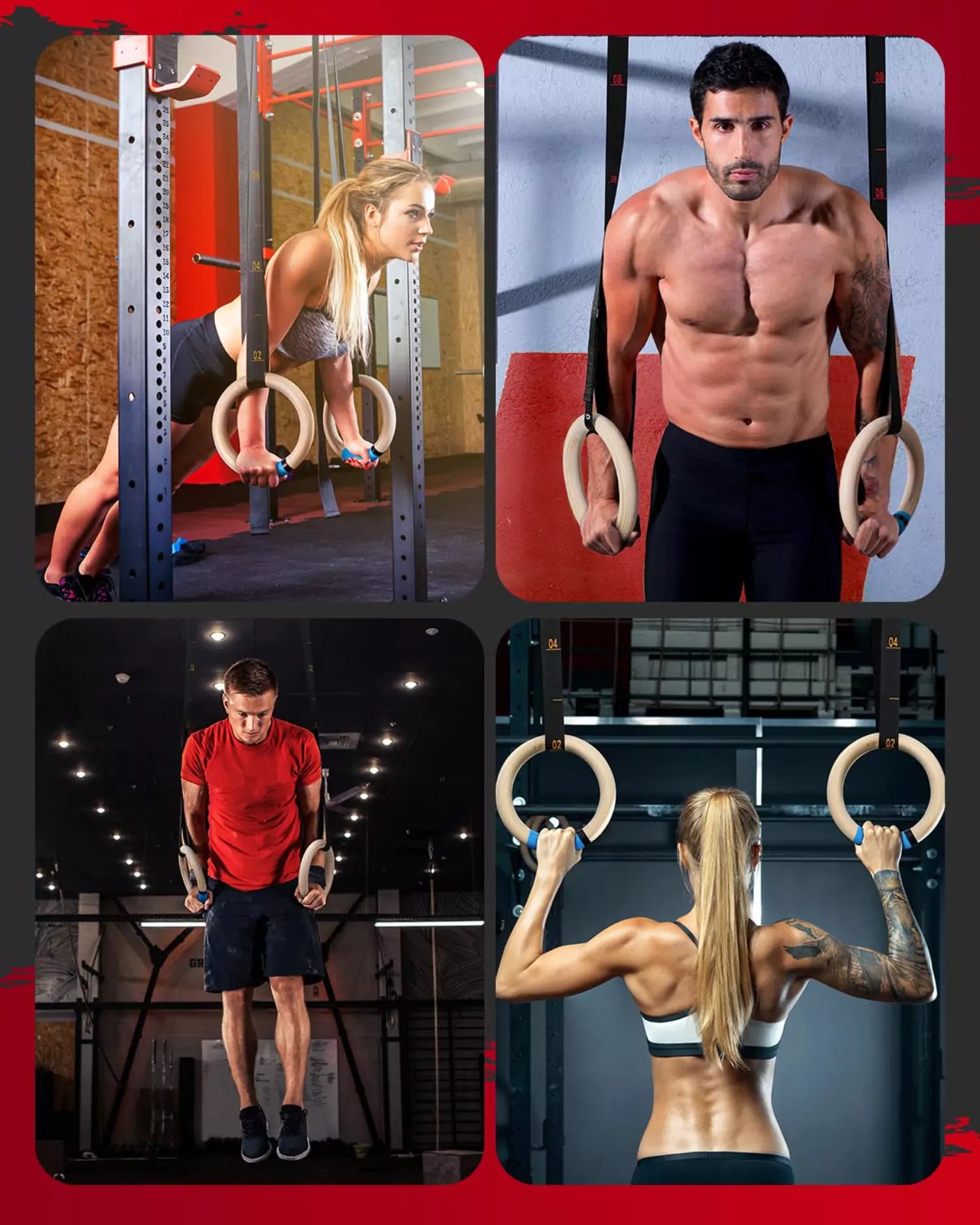 gonex-wooden-gymnastic-rings-for-strength-training-and-home-workouts image 7