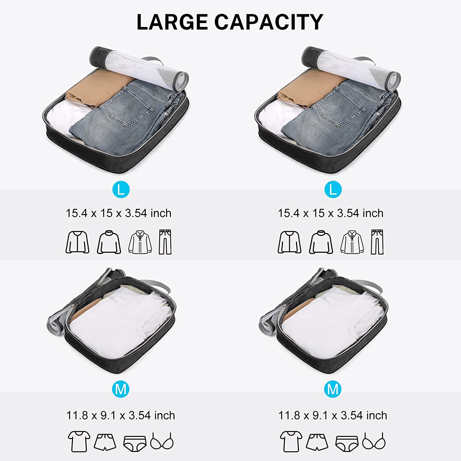 gonex-2m-2l-compression-packing-cubes-set-mesh-nylon-travel-organizers-space-sav image 4