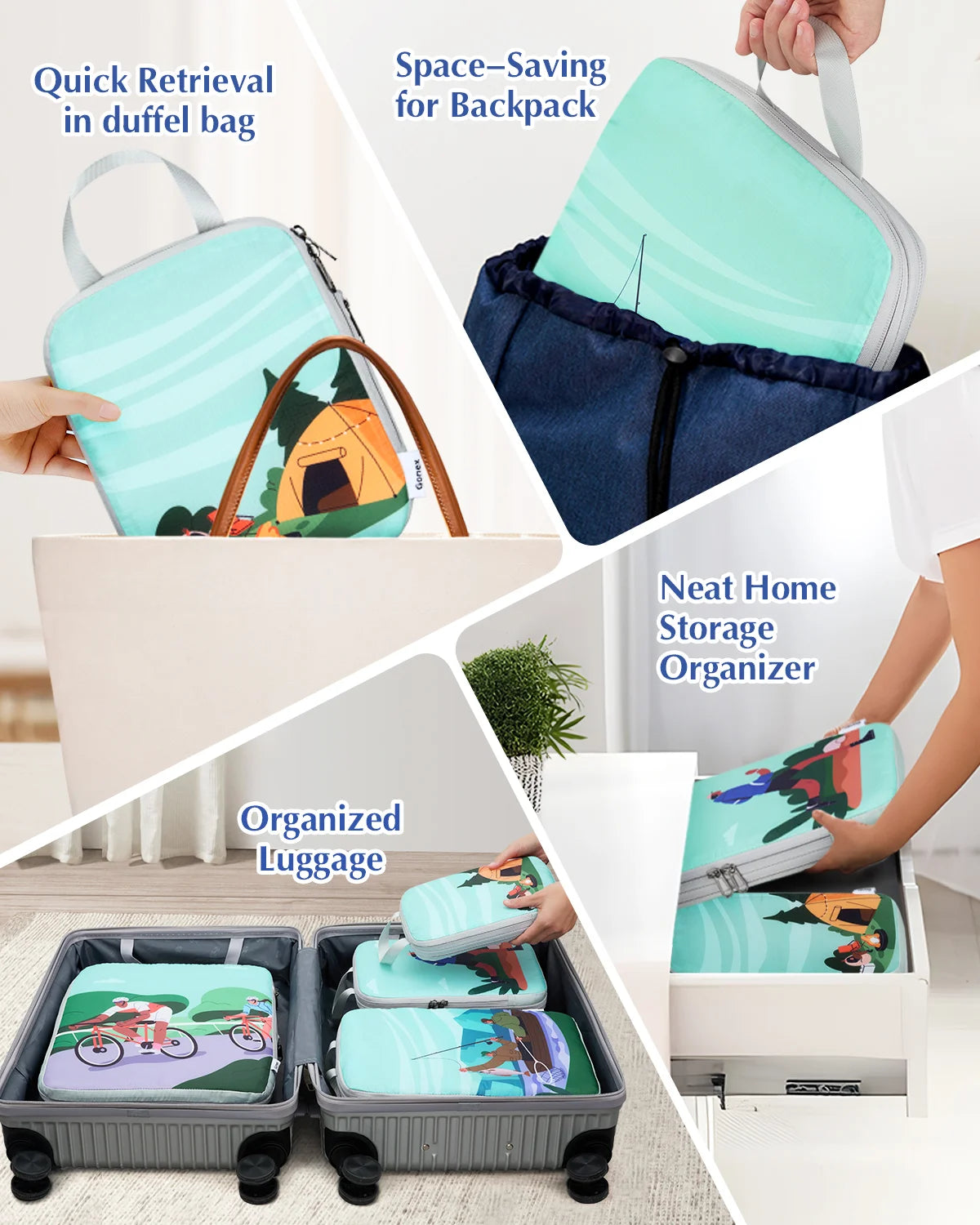 gonex-outdoor-compression-packing-cubes-4-piece-set-space-saving-travel-organize image 8