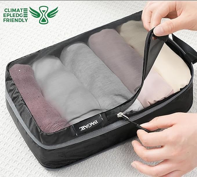 bagail-6-set-ultralight-compression-packing-cubes-with-70d-full-mesh-travel-orga image 3