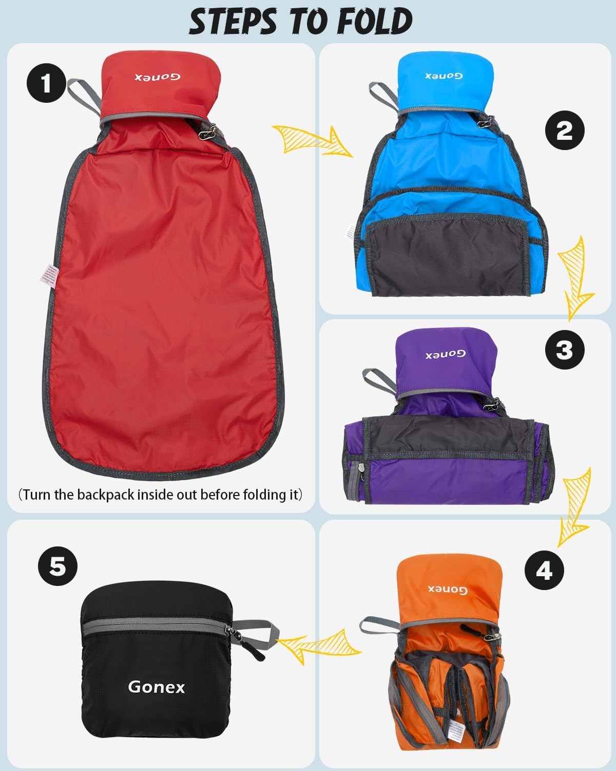 gonex-20l-lightweight-packable-hiking-backpack-daypack image 2