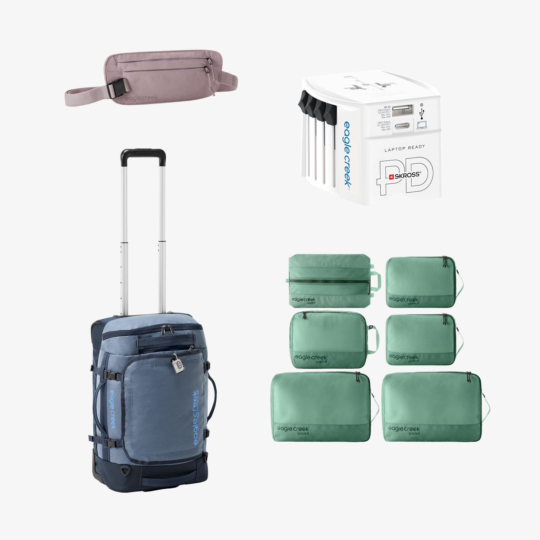 eagle-creek-global-travel-bundle-with-cargo-hauler-xt-21-5-carry-on-pack-it-reve image 3