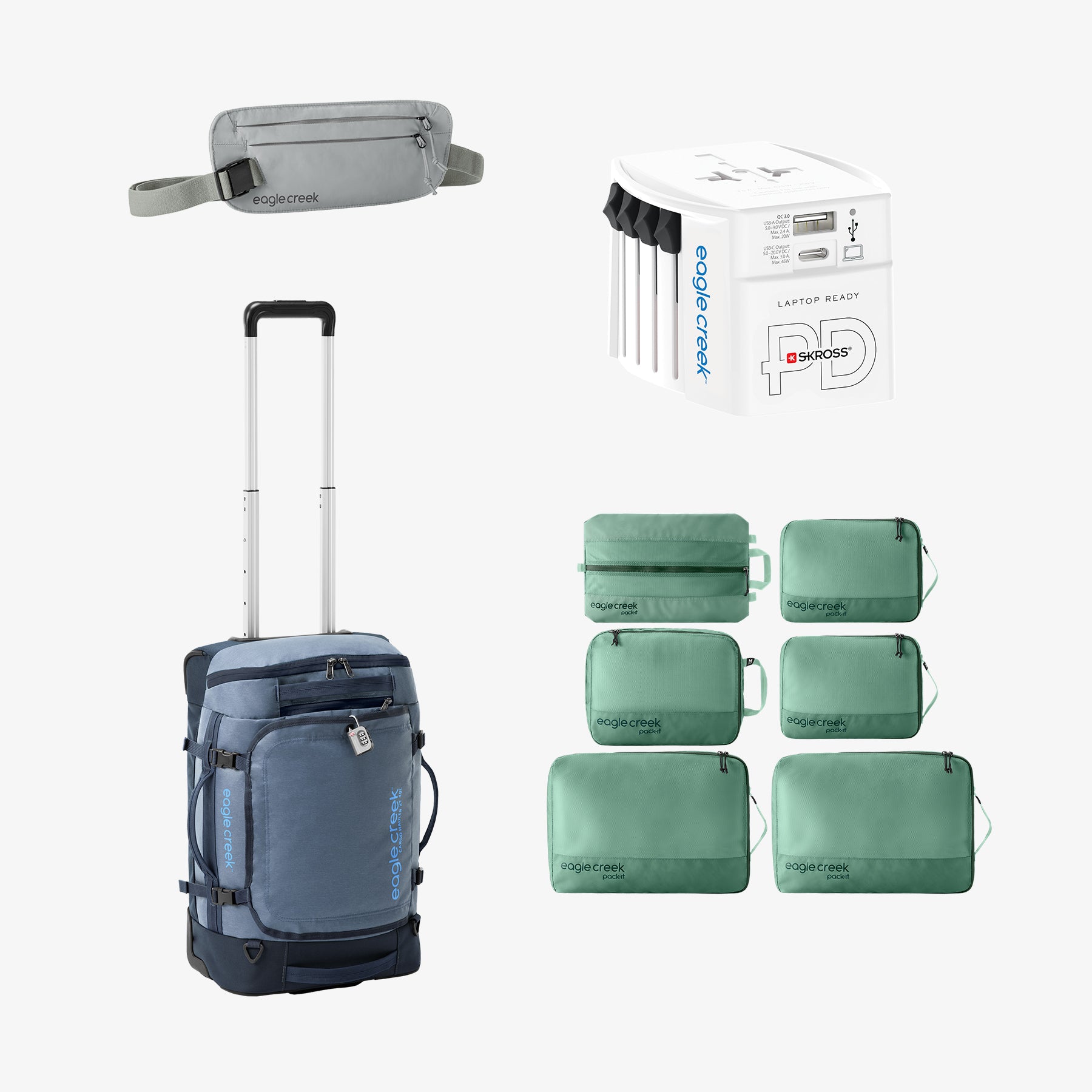 eagle-creek-global-travel-bundle-with-cargo-hauler-xt-21-5-carry-on-pack-it-reve image 4