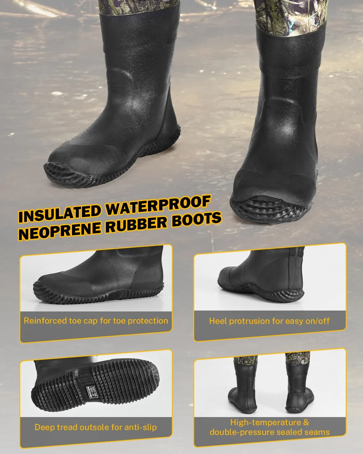 gonex-neoprene-chest-waders-with-boots-for-kids image 3