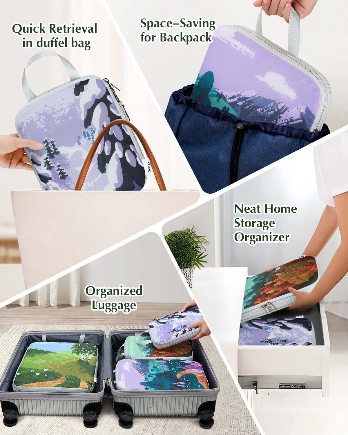 gonex-oil-painting-compression-packing-cubes-4-piece-set-space-saving-travel-org image 3