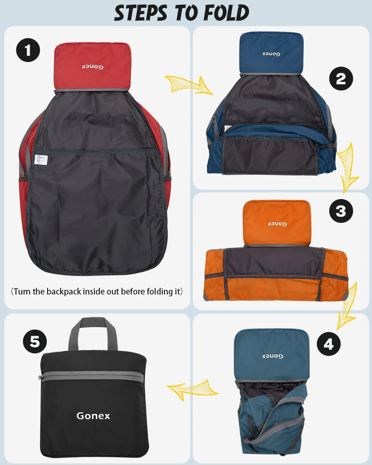 gonex-30l-lightweight-packable-backpack image 8