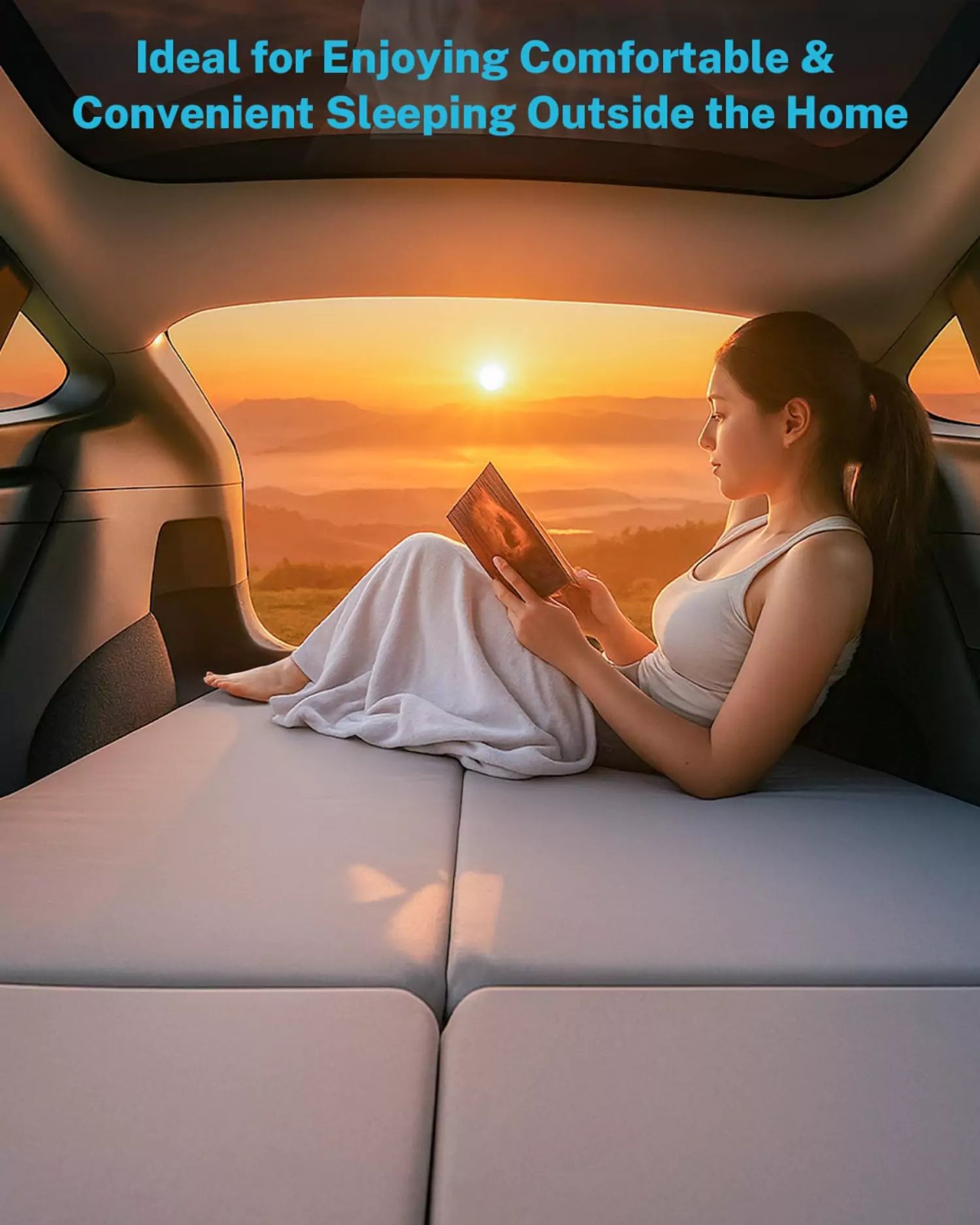 gonex-memory-foam-mattress-for-tesla-model-y-3-2-6-luxurious-comfort image 2