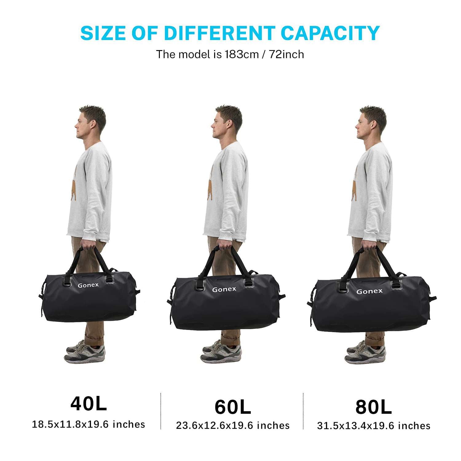 gonex-40l-waterproof-dry-duffle-bag image 5