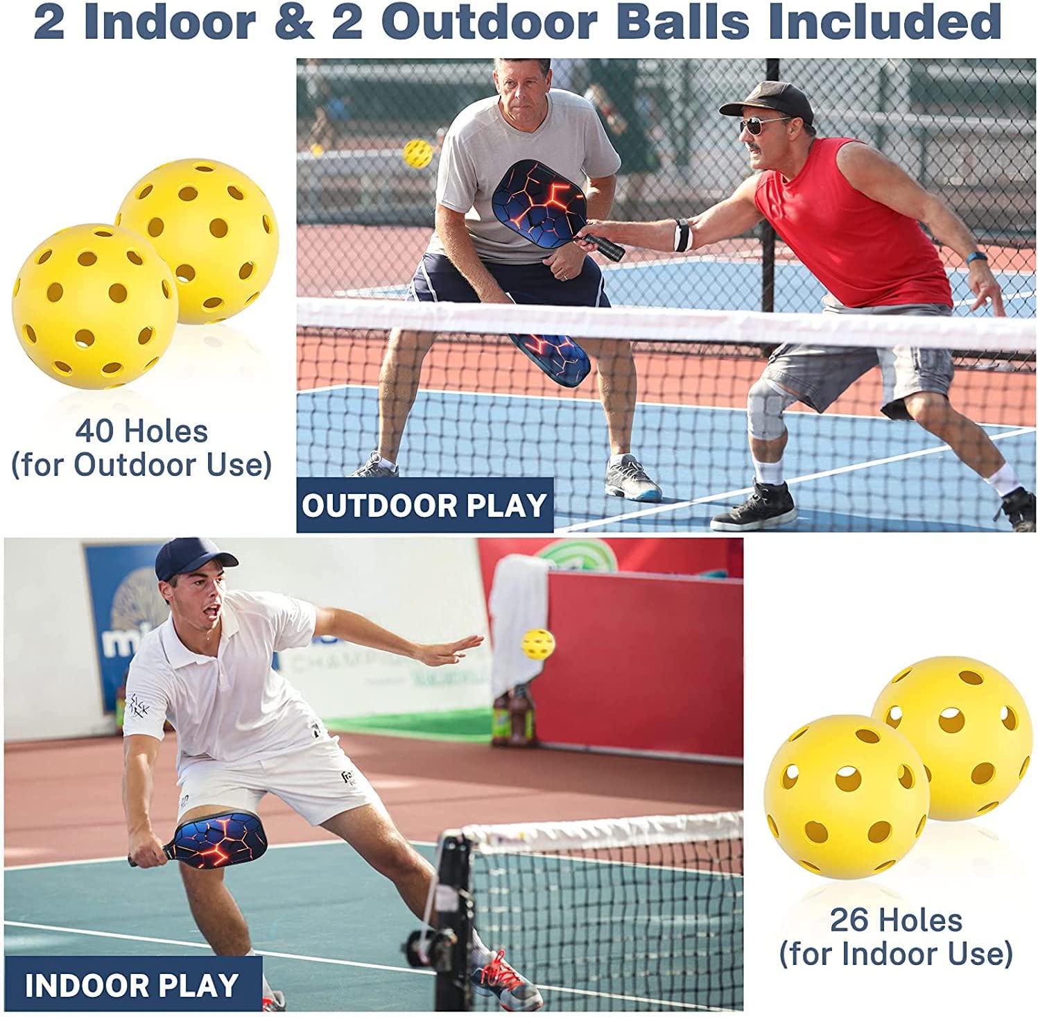 gonex-pickleball-paddles-set-of-4 image 7