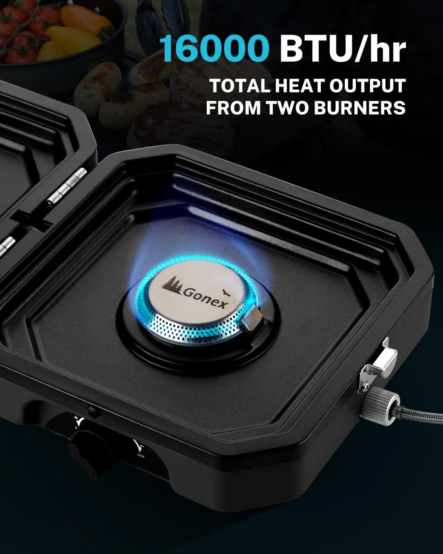 gonex-portable-propane-camping-stove-16-000-btu-dual-burner-with-griddle-grill-g image 3