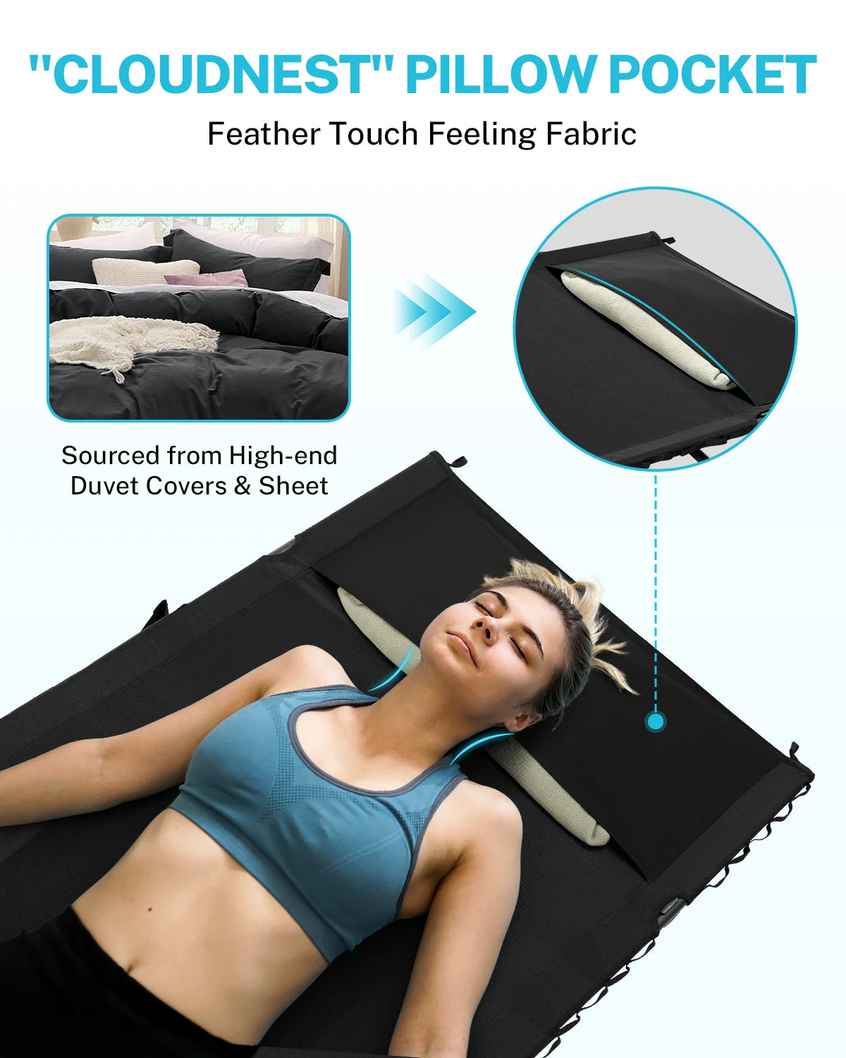 gonex-31-5-extra-wide-camping-cot-with-short-leg image 7