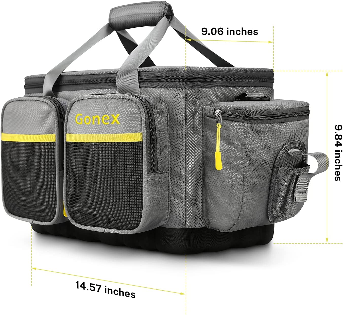 gonex-fishing-tackle-bag-with-two-front-pockets image 6