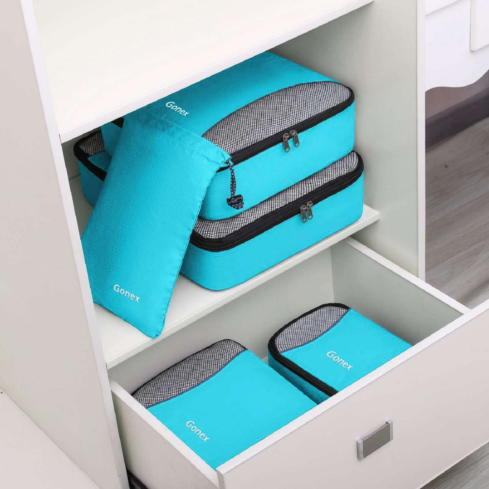 gonex-luggage-organizers-packing-cubes-5pcs-set image 4