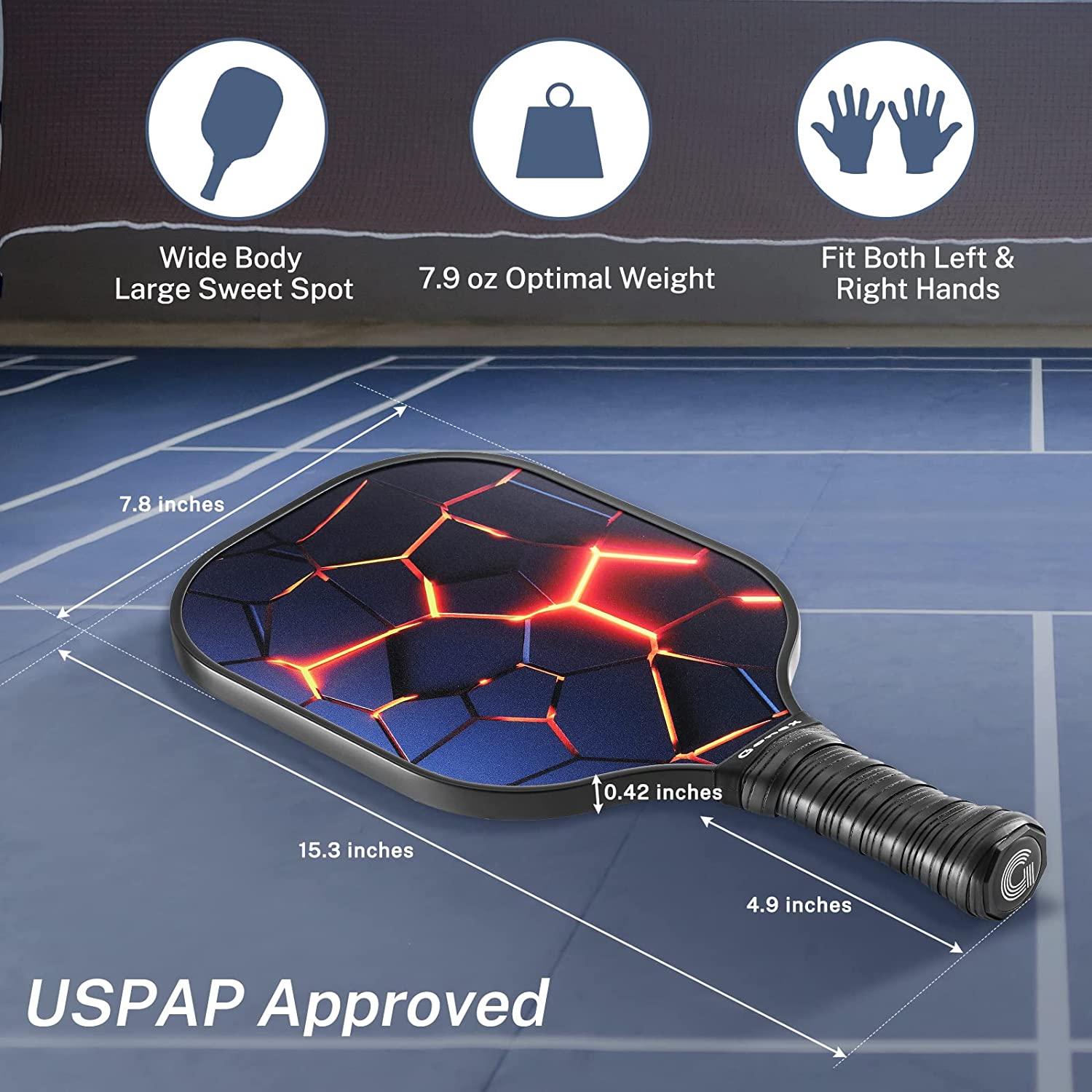 gonex-pickleball-paddles-set-of-4 image 5