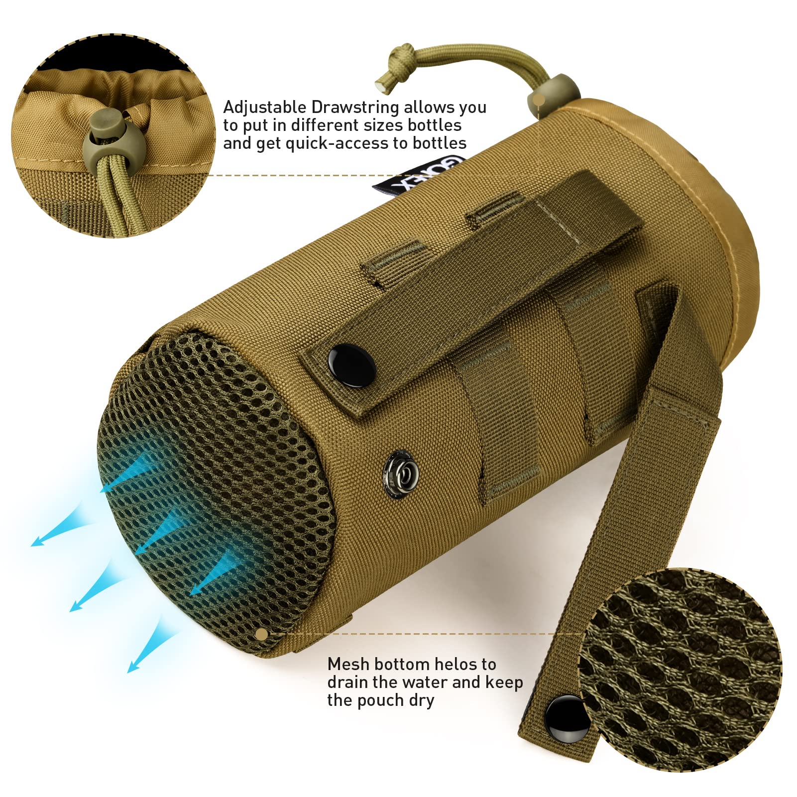 gonex-drawstring-military-molle-water-bottle-pouch image 5